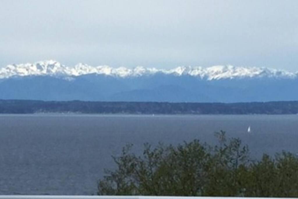 1-Bedroom Seaview Guesthouse On Seattle Luxury Estate With Views Of Olympic Mountains מראה חיצוני תמונה